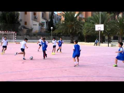 Fútbol sala-Benjamín. Sto Domingo C-Sto Domingo D. Sábado 9 de noviembre de 2013.