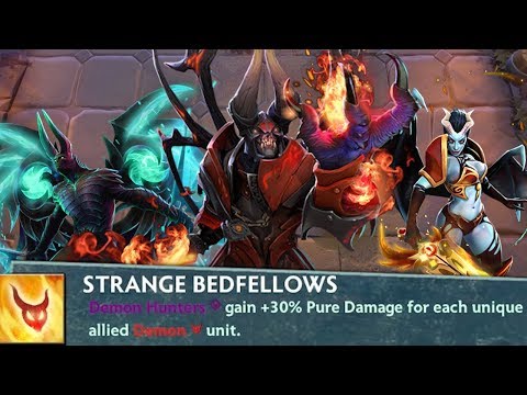Pure Damage Demon Strat | Dota Underlords
