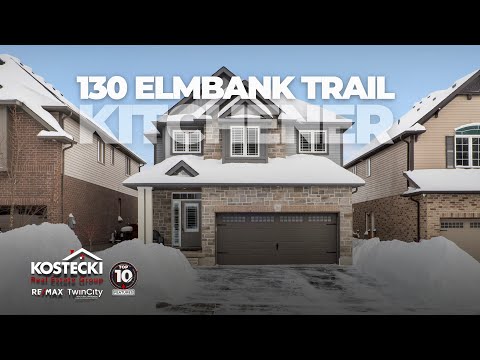 🏡 Doon South Home with Backyard Retreat – 130 Elmbank Trail [HOME TOUR] – Kitchener Real Estate