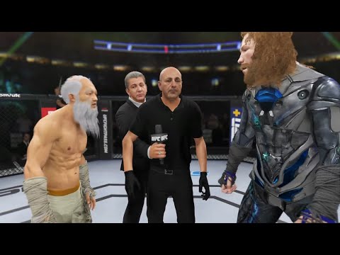 UFC 4 - Old Bruce Lee vs. Mighty Thor - Epic Fight 👊🐉