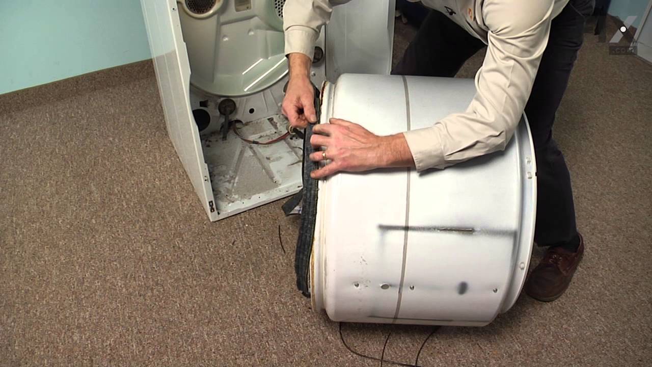Replacing your Whirlpool Dryer Rear Drum Felt Seal