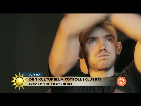 Östersundsspelarna sjunger för solidaritet - Nyhetsmorgon (TV4)