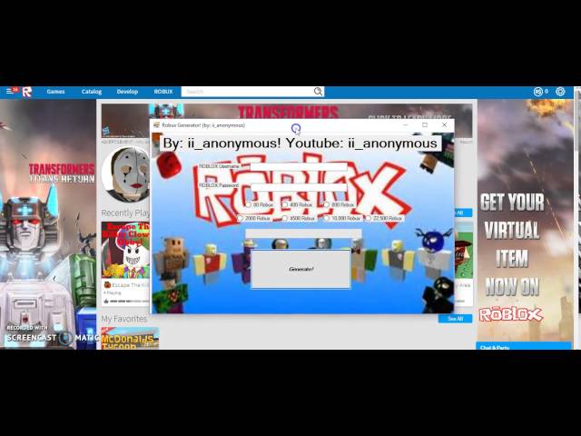 How To Get Free Robux Generator No Survey - roblox robux generator no verification for pc