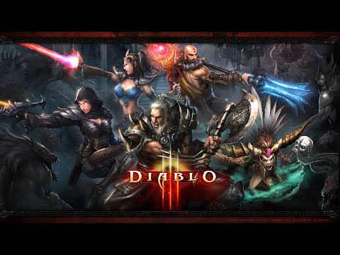Diablo3  the Monk  walkthrough part 1 act 1  (no commentary)