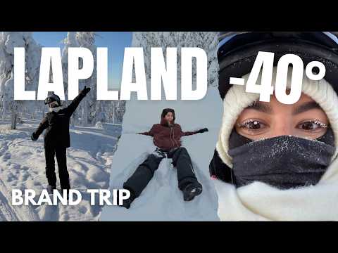 Sobreviviendo a -40° en Finlandia 🥶, una marca me invitó!