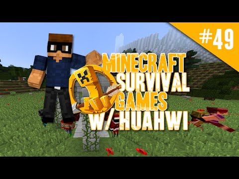 Minecraft Survival Games w/ Huahwi #49: BELIEVE IN THE QUAKE PRO!