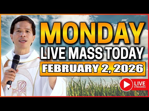 FILIPINO LIVE MASS TODAY ONLINE II FEBRUARY 2, 2026 II FR. FIDEL ROURA