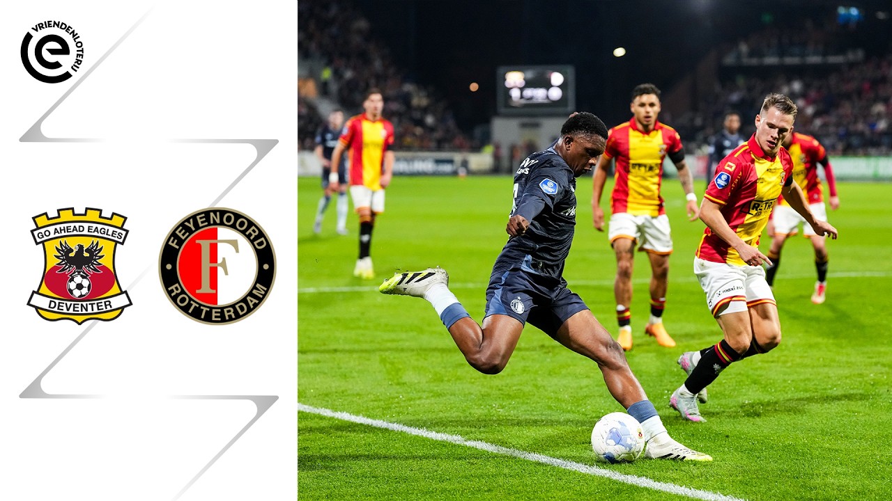 Highlights Go Ahead Eagles - Feyenoord | Eredivisie 2025-2026