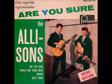 1961 The Allisons - Are You Sure?