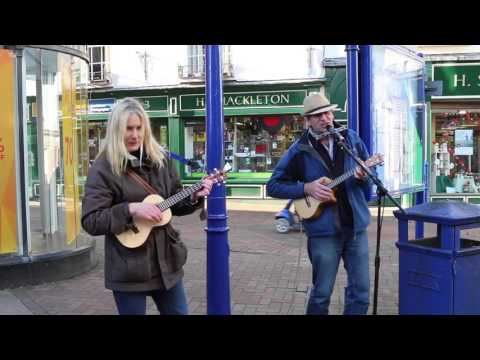 Mary Don't You Weep Don't Mourn - Tidy Monkeys - Busking - Abergavenny