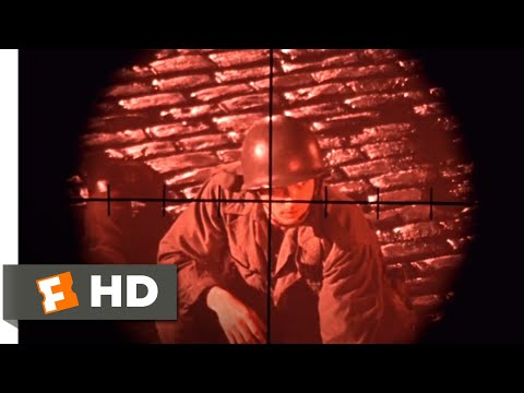 The Dirty Dozen (1967) - Nazi Snipers Scene (8/10) | Movieclips