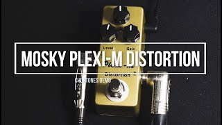 Video thumbnail for Mosky Pedals | Plexi-M | Playthrough (Marshall Plexi Distortion) by ChoptonesOfficial