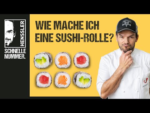 How do I make a sushi roll? | Henssler's instructions, tips & tricks