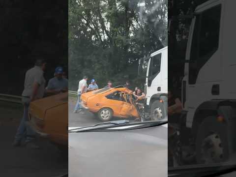 Colisão na SC-453 mobiliza grande resgate em Luzerna