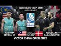 Aaron CHIA SOH Wooi Yik Vs Rasmus KJÆR Frederik SØGAARD China Open 2025 Badminton