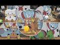 Chef Saltbaker All Food Massacre Scenes Cuphead DLC