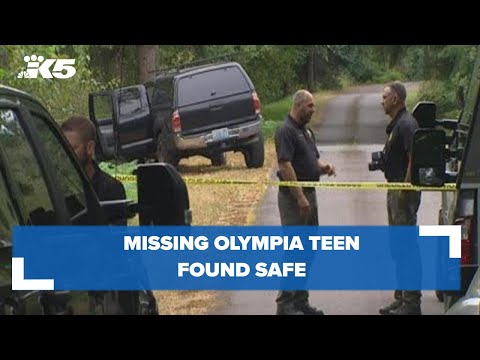Missing Olympia teen found safe near Millersylvania State Park