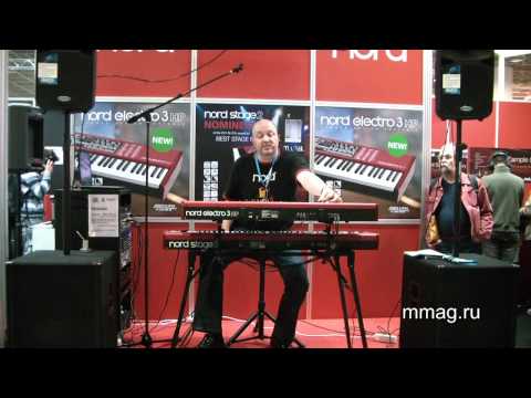 mmag.ru: Musikmesse 2011 - Clavia Nord Electro 3HP Demo
