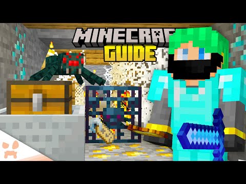 wattles - Finding A Mineshaft & Uncovering Its Secrets! | Minecraft 1.20 Guide (#27)