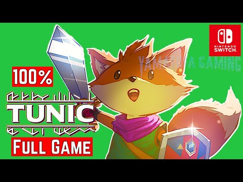 TUNIC 100% [Switch] | Gameplay Walkthrough FULL GAME (+True Ending / Golden Path ) | No Commentary