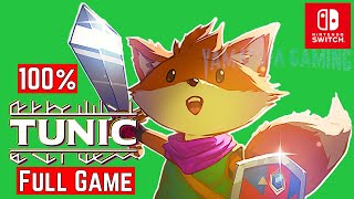 TUNIC 100% [Switch] | Gameplay Walkthrough FULL GAME (+True Ending / Golden Path ) | No Commentary