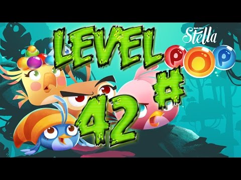 Let's Play Angry Birds Pop - Level 42 Walkthrough