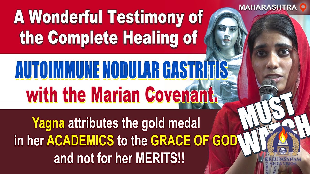 Must Watch!! A wonderful testimony of the complete healing of Autoimmune Nodular Gastritis