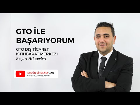 GTO İLE BAŞARIYORUM - ERGÜN ÇİKOLATA