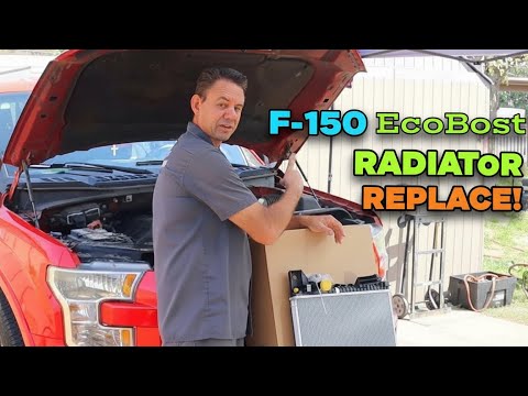 2015  And Newer Ford F150 Eco-Boost  Radiator Replacement
