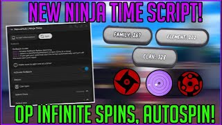 NEW NINJA TIME SCRIPT! WORKING INFINITE SPINS, OP DATA ROLLBACK & AUTO SPIN!