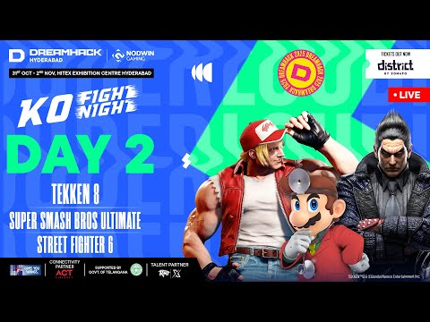 [LIVE] KO Fight Night - Day 2 | DreamHack India 2025