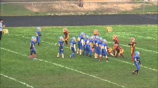 preview picture of video 'Rochester Warriors 2014 B Squad vs  Winlock Cardinals'
