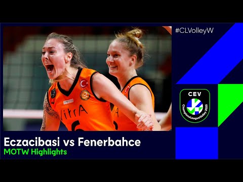 #CLVolleyW | Eczacibasi VitrA ISTANBUL vs Fenerbahce Opet ISTANBUL - MOTW Highlights
