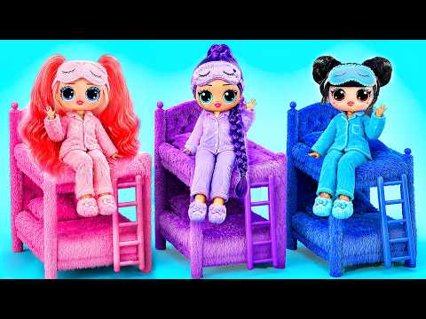 DIY Fluffy K-Pop Demon Hunters Room Makeover for Rumi, Mira & Zoey