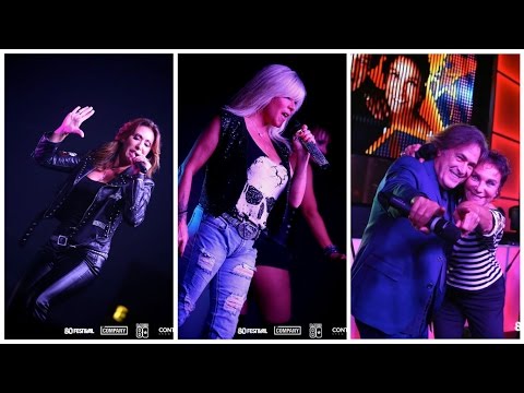 80 Festival 2016 Baita al Lago Castelfranco Veneto Sabrina Salerno, Samantha Fox, Ricchi e Poveri