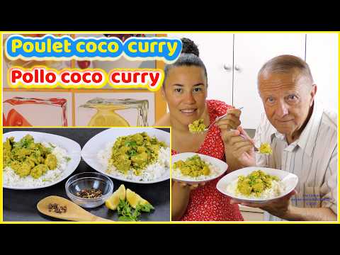 Poulet Coco Curry | Sain, crémeux et facile