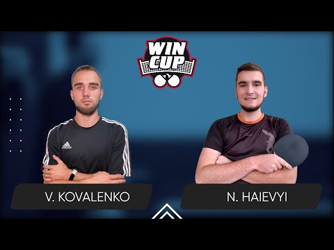 13:15 Viacheslav Kovalenko  - Nazarii Haievyi West 2 WIN CUP 06.08.2024 | TableTennis WINCUP