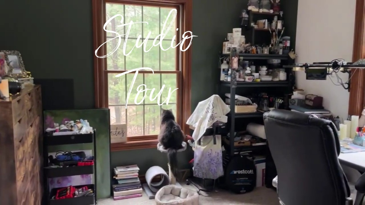 Peaceful Intentions for Creativity - Artist's Mini Studio Tour