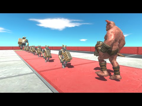 Tournament of Armies Infernals vs Mutant Primates - Animal Revolt Battle Simulator