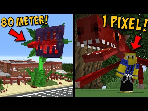 Die größte Killer Pflanze! (Monster vergrößern & verkleinern) - Schrumpf Mod