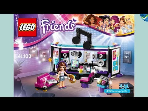 41103 Popstar Aufnahmestudio LEGO® Friends Bauanleitung aus dem Brickmanuals Anleitungs Archiv