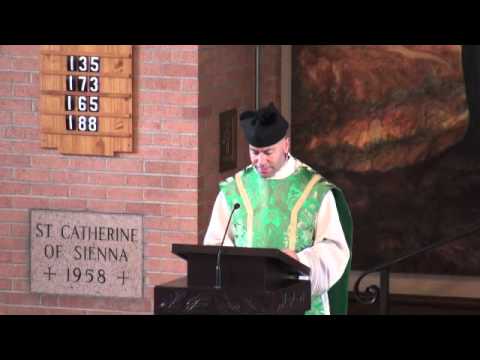 Misa de el Domingo 8-22-10 (Parte 2) Homilia en Ingles