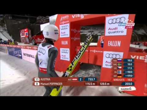 World Championship Falun 2015 Ski Jumping Team HS 134 2nd Round