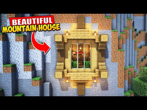 EPIC Minecraft Mountain House Build 🏡