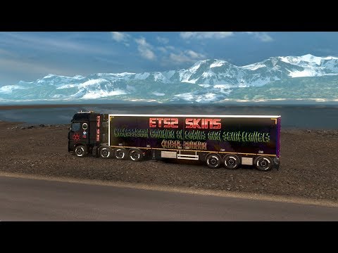 ETS2 paintjob - Wakinyan Tanka - 1.35.x Scania R 2009+Trailer