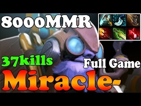 Tinker dota 2 Miracle 7.00 patch (bust MMR) Ranked Match Gameplay Тинкер