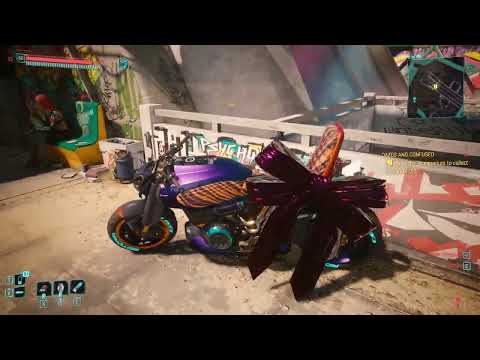 Lina Malina's Iconic Motorbike Gift - Cyberpunk 2077 Phantom Liberty