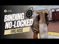How To Bind A Fire Hose Using The Traditional Method Of Seafarers Binding No Locked Fire Hose