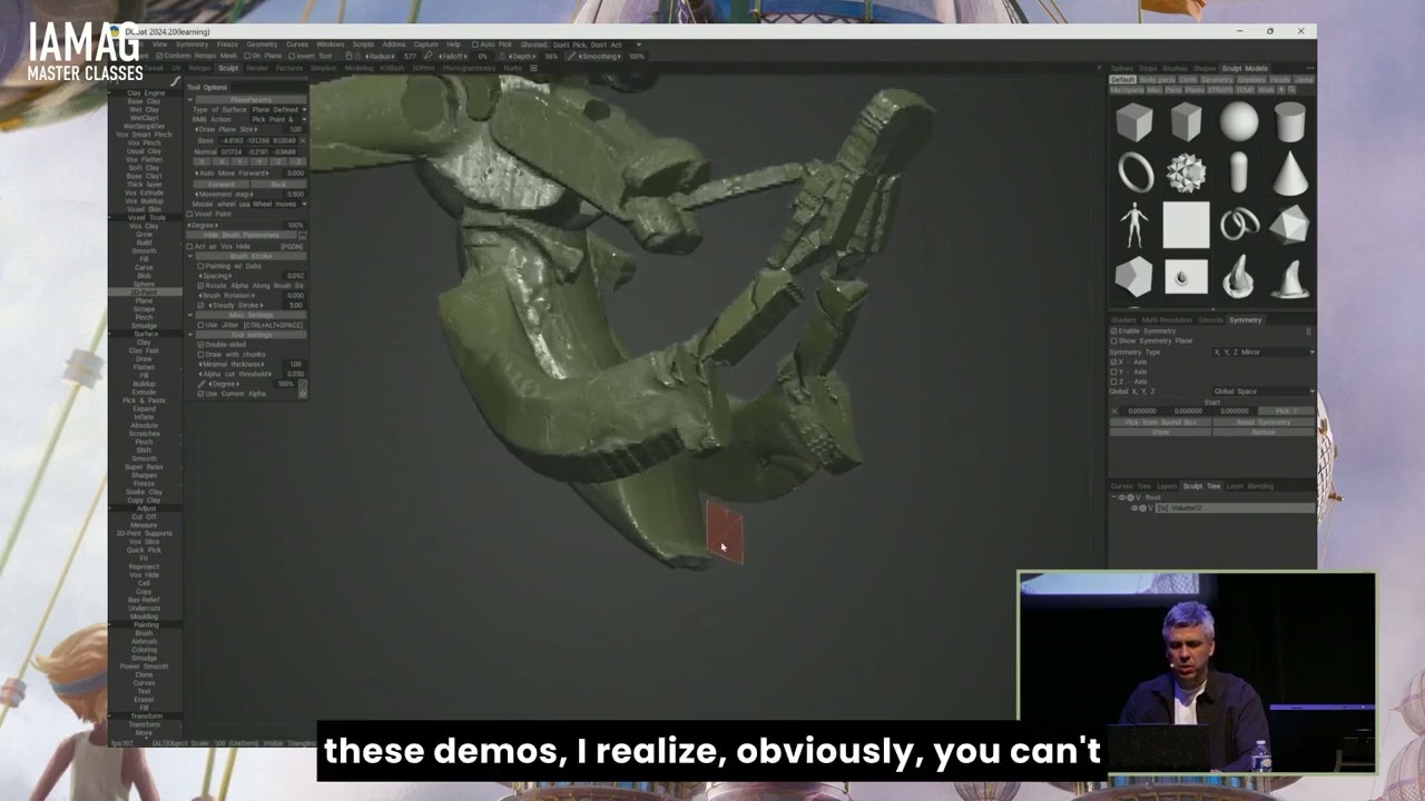 Sculpting in 3D Coat with Jama Jurabaev - IAMAG25 Master Class Sample