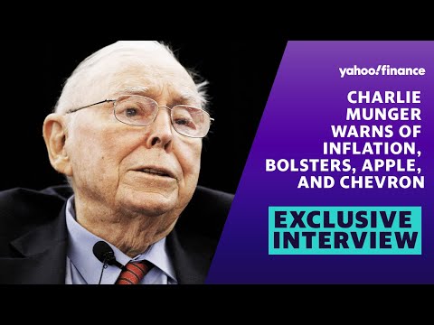 Charlie Munger warns of inflation, bolsters Apple and Chevron
